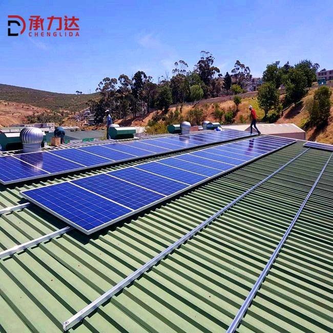 Color Steel Tile Solar Bracket factory